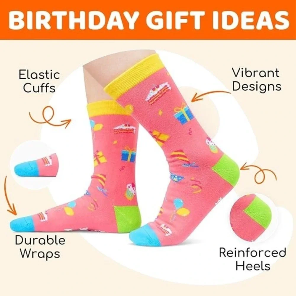 Birthday Gift Senior Women Funny Socks Her 53 Novelty Cotton Present 1 Pair